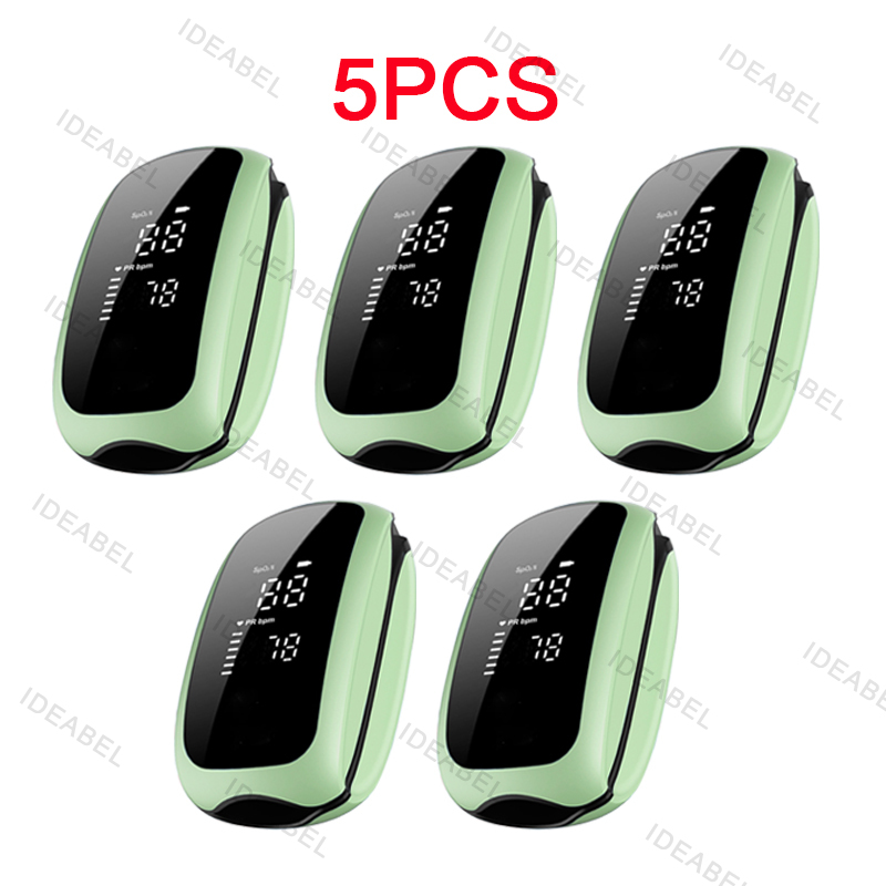 Pulse Oximeter Fingertip Rechargeable - 5 adet şarj edilebilir tıbbi oksimetre