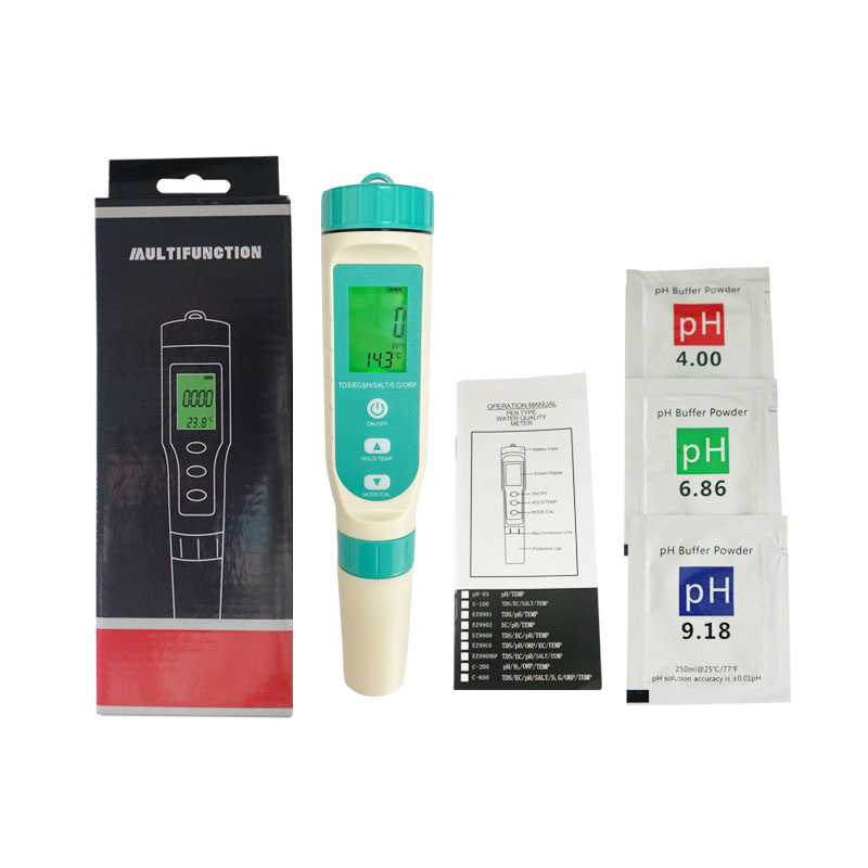 Ph Meter Digital Water Tester - 2023 En Yeni 7'si 1 Arada