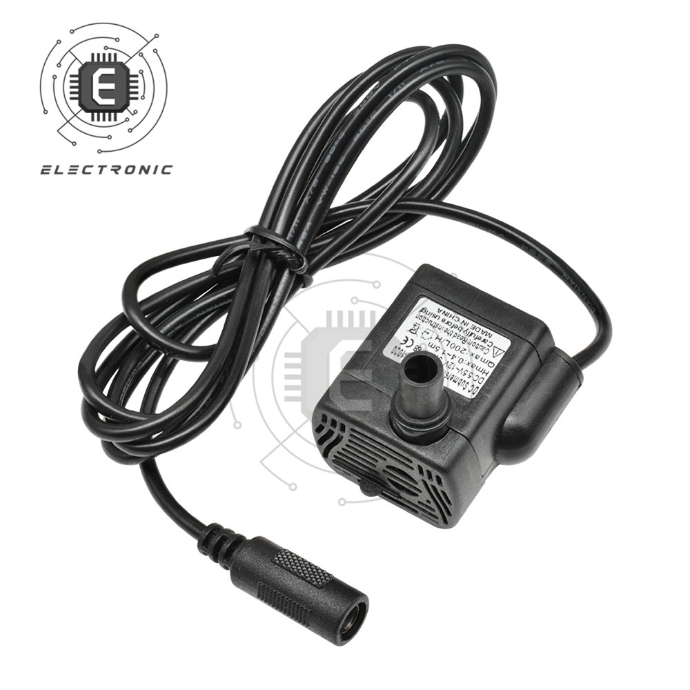 Mini Peristaltic Pump 12V - 1 adet orijinal DC 3W 5.5V-12V
