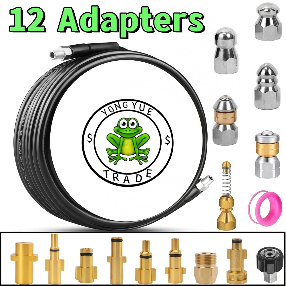 Vacuum Chamber Kit With Pump - 5 ~ 50m Basınçlı Yıkayıcı Kanalizasyon