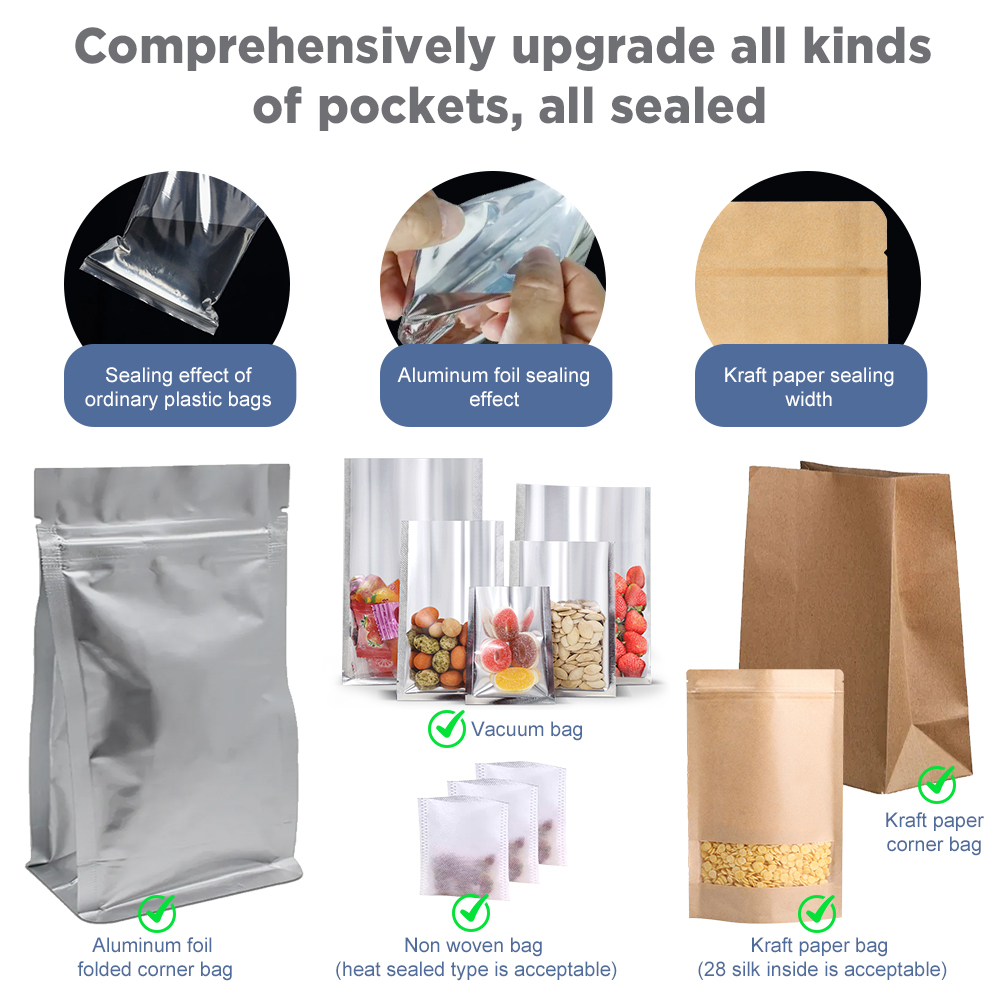 İmpuls Kapatma Makinesi Mutfak - Plastic Bag Impulse Heat Sealer incelemesi ve fiyatı