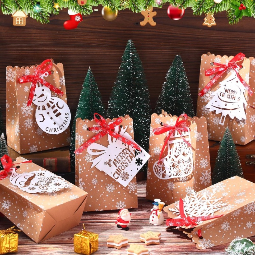 6/12 Adet Noel Kar Tanesi Dese - Packaging incelemesi ve fiyatı