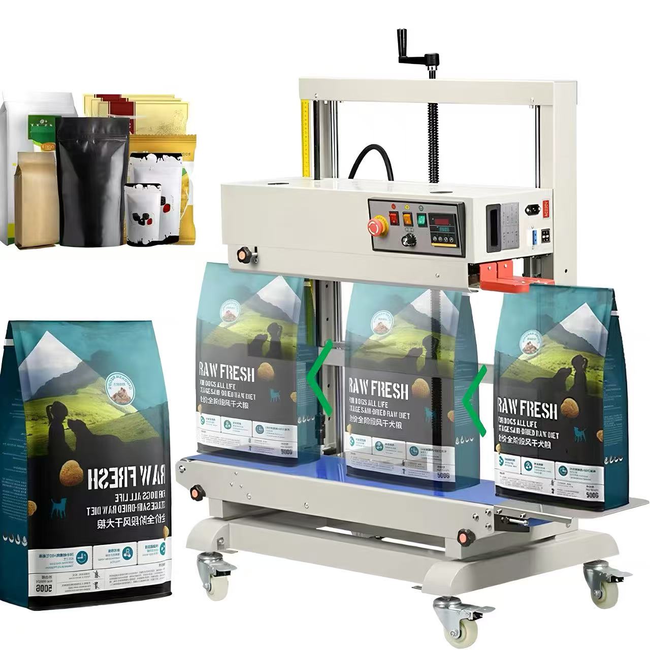 Dikey Sürekli Bantlı Kapatma M - Plastic Bag Impulse Heat Sealer incelemesi ve fiyatı