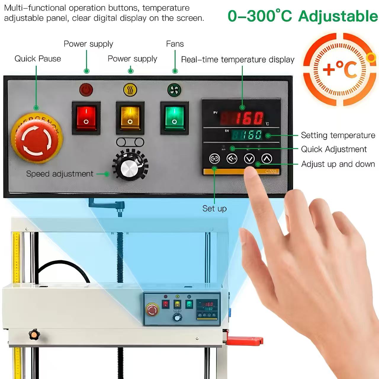 Dikey Sürekli Bantlı Kapatma M - Plastic Bag Impulse Heat Sealer incelemesi ve fiyatı