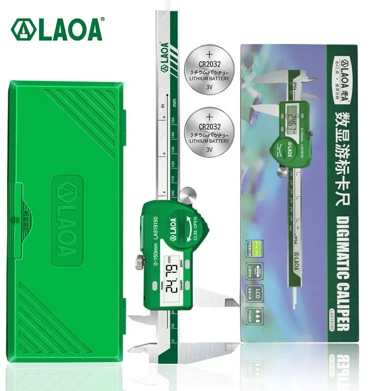 LAOA Dijital Sürmeli Kumpas 6  - Digital Caliper 150Mm Stainless Steel incelemesi ve fiyatı