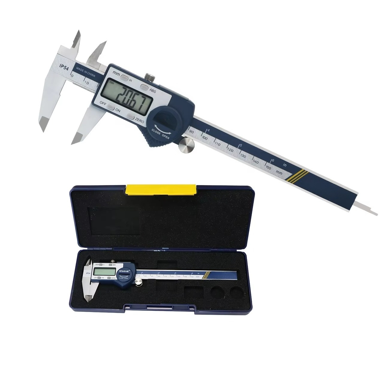 IP54 0-150mm Büyük LCD Ekranlı - Digital Caliper 150Mm Stainless Steel incelemesi ve fiyatı