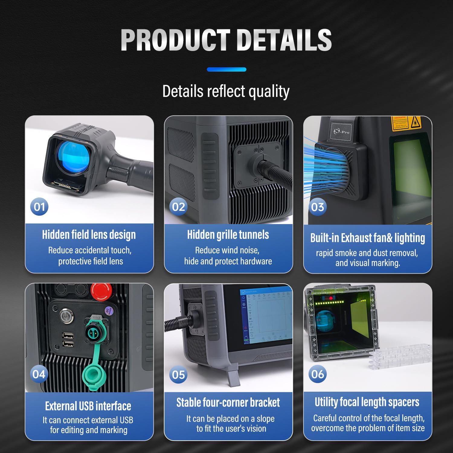 Fiber Lazer Gravür Makinesi 30 - Fiber Laser Marking Machine 30W incelemesi ve fiyatı