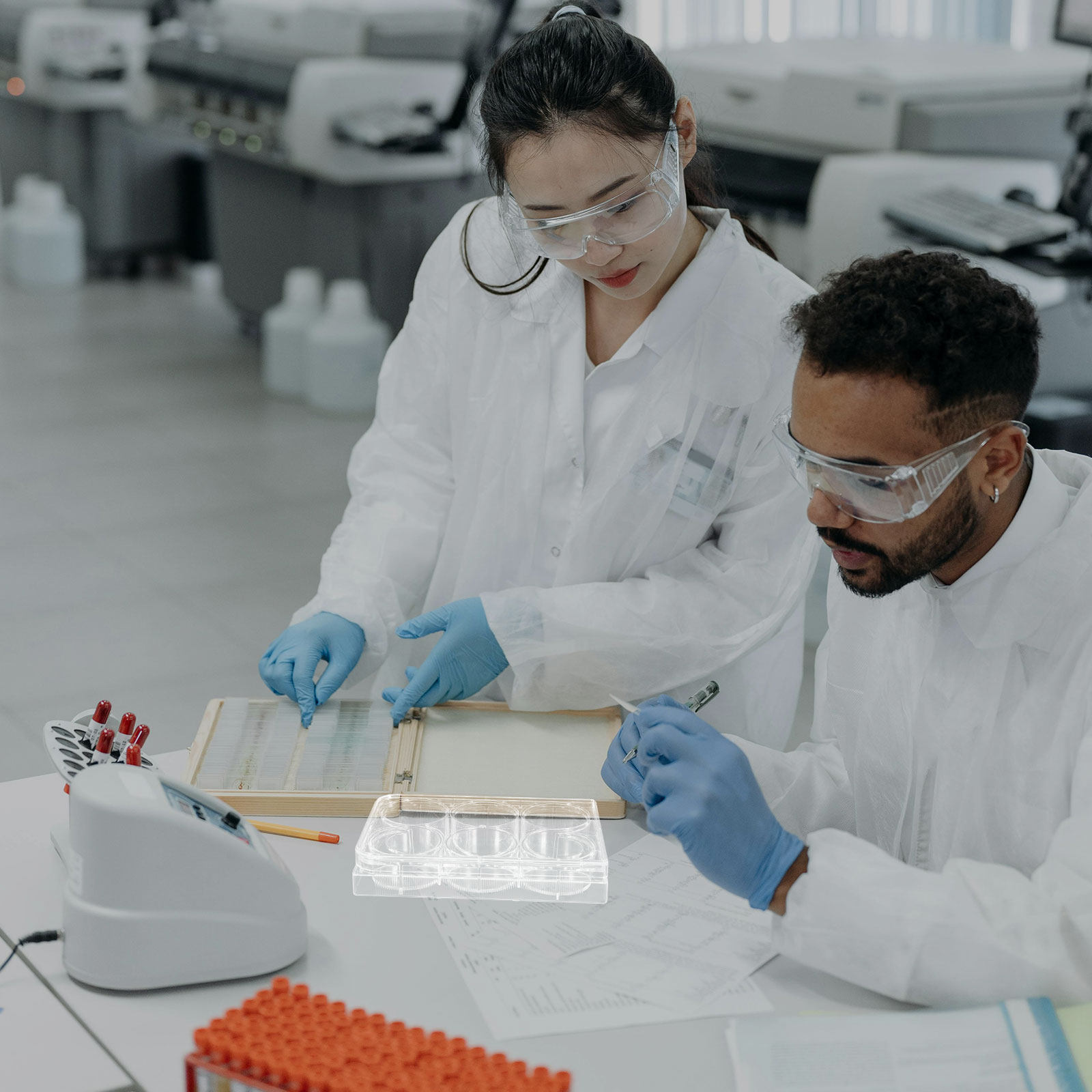 6 Yuvalı Doku Kültürü Plakası, - Lab Equipment incelemesi ve fiyatı