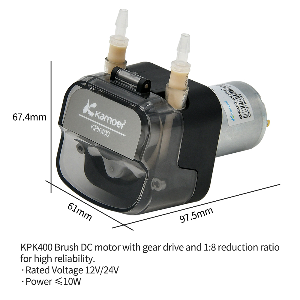Kamoer 400 ml/dak KPK400 Yükse - Mini Peristaltic Pump 12V incelemesi ve fiyatı
